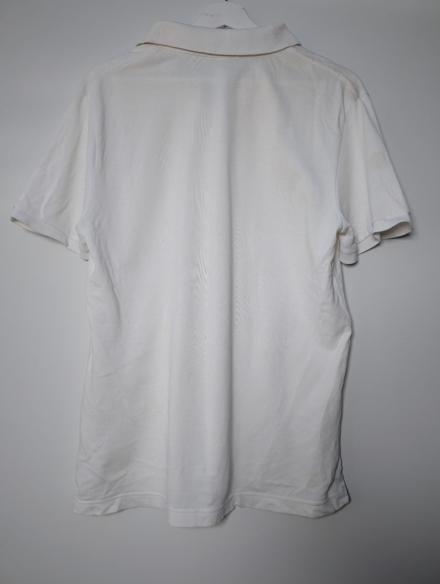 Lacoste Slim Fit L.12.12 Polo Shirt White Size 5 - Image 4