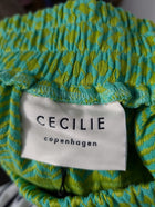 Cecilie Copenhagen Keffiyeh Print Mini Skirt Green Size S - Image 5