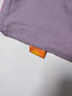 Sunkissed Casa Indigenous Print Cushion Cover Pink/Purple 45x45 cm - Image 3