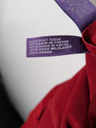 Ralph Lauren Collection Suede Lace-Up Shirt Red Size 10 - Image 7