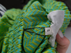 Cecilie Copenhagen Keffiyeh Print Mini Skirt Green Size S - Image 6
