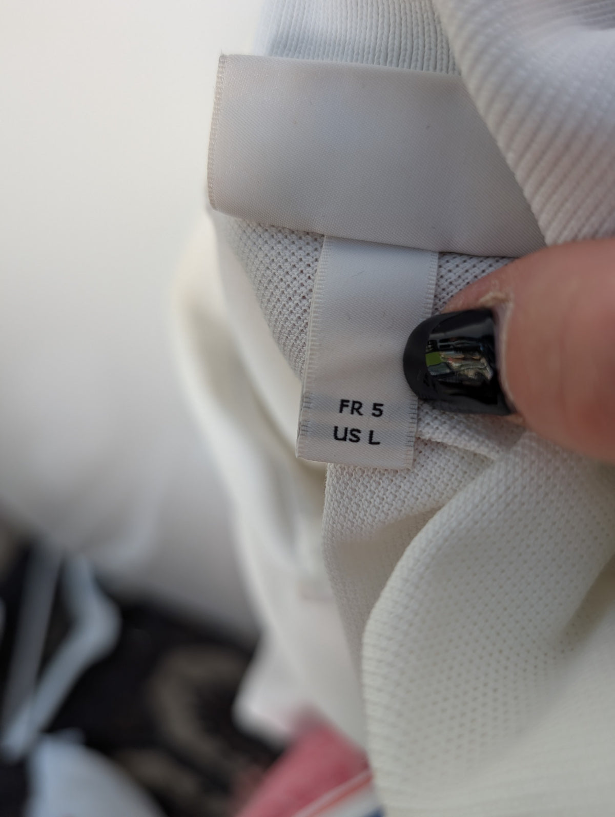 Lacoste Slim Fit L.12.12 Polo Shirt White Size 5 - Image 6