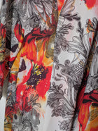 Obi New Zealand Floral Print Kimono Cardigan Multicolour Size 16 - Image 2