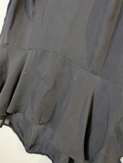 A.L.C. Sleeveless Peplum Top Black Size 4 - Image 2