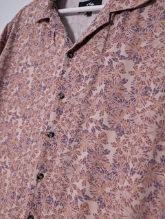 Rusty Men's Floral Short Sleeve Button-Up Shirt Multicolour Size M - Image 2