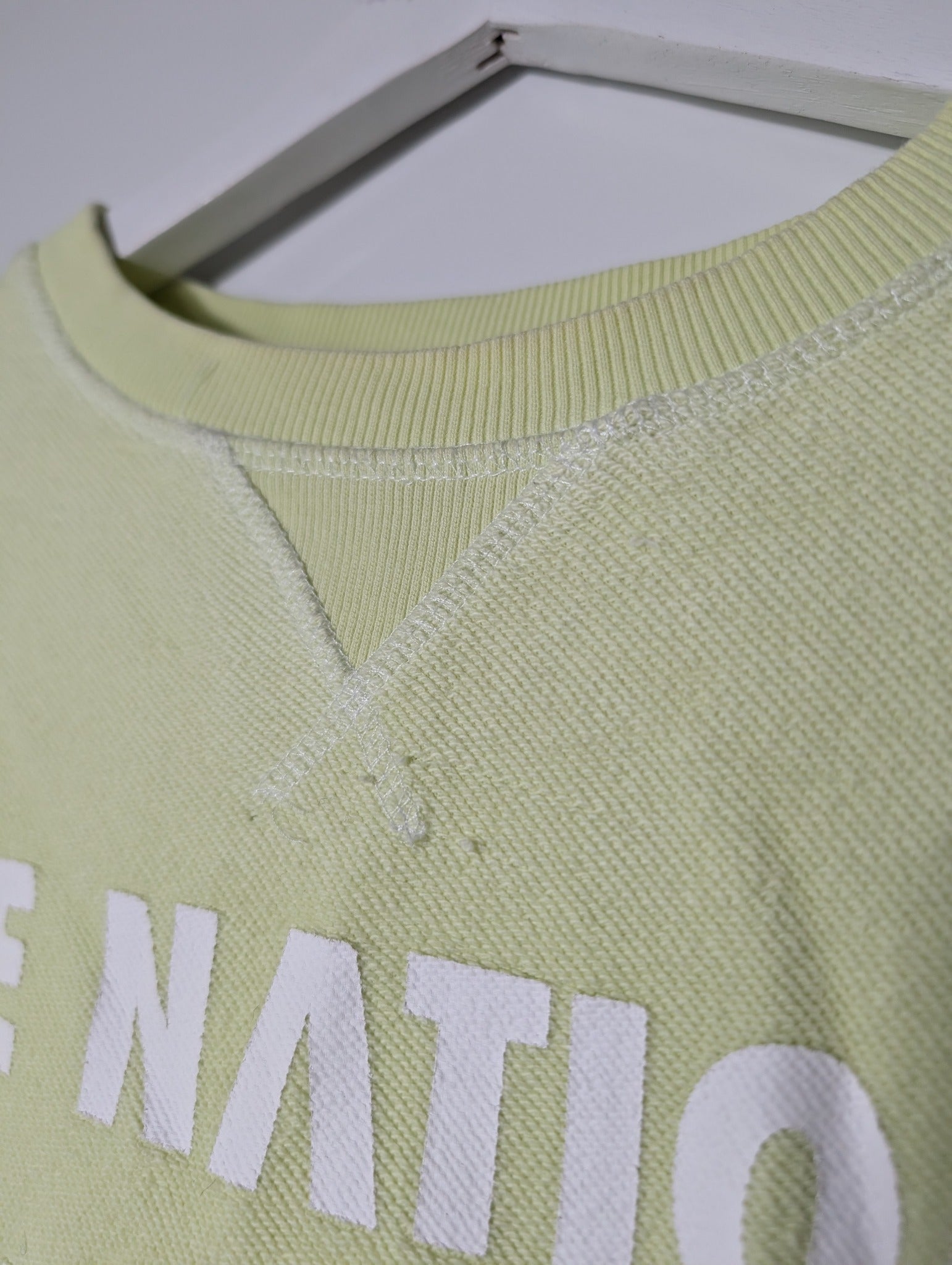 P.E Nation The Original Sport Sweatshirt Light Green Size M - Image 4