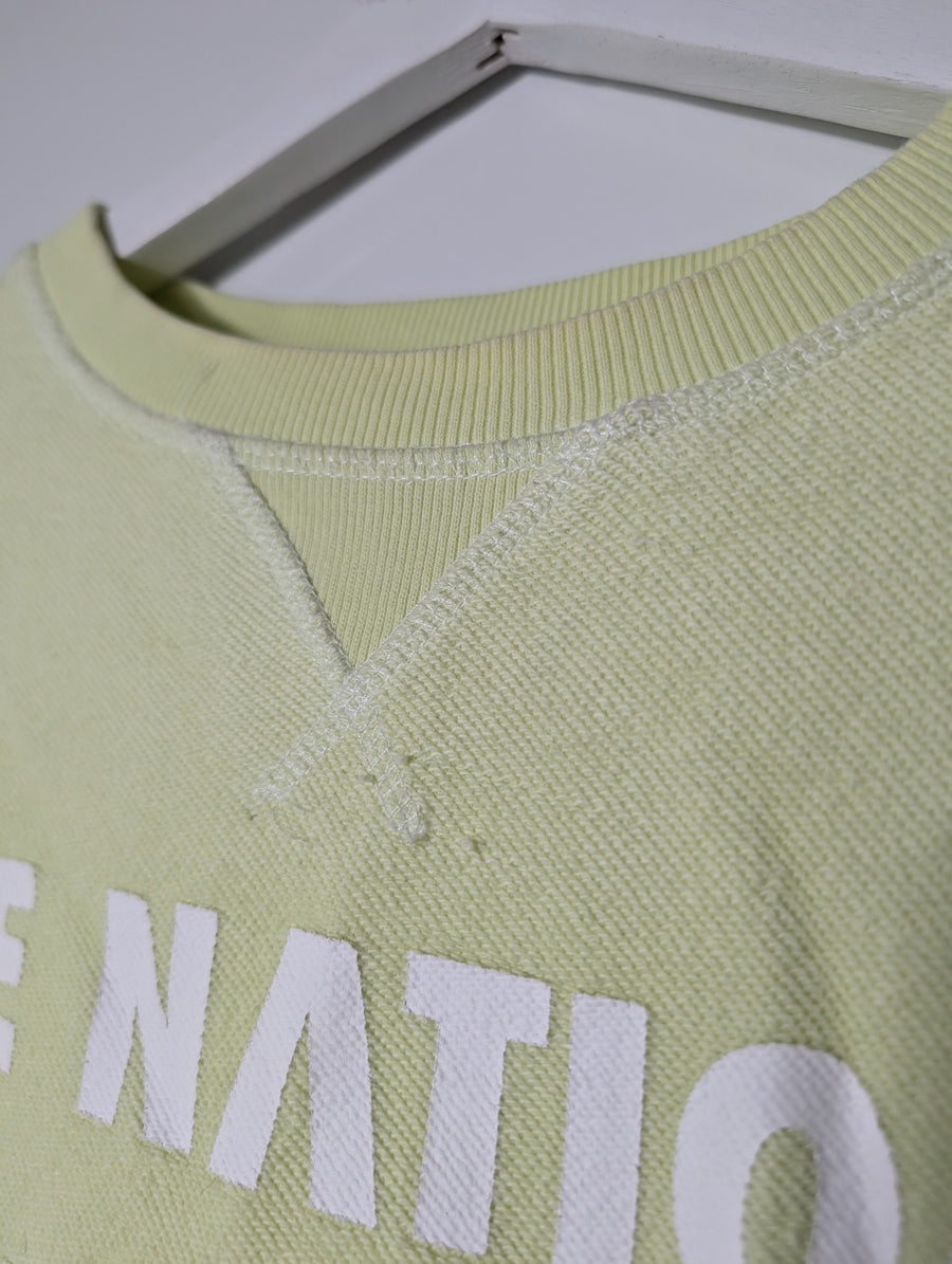 P.E Nation The Original Sport Sweatshirt Light Green Size M - Image 4