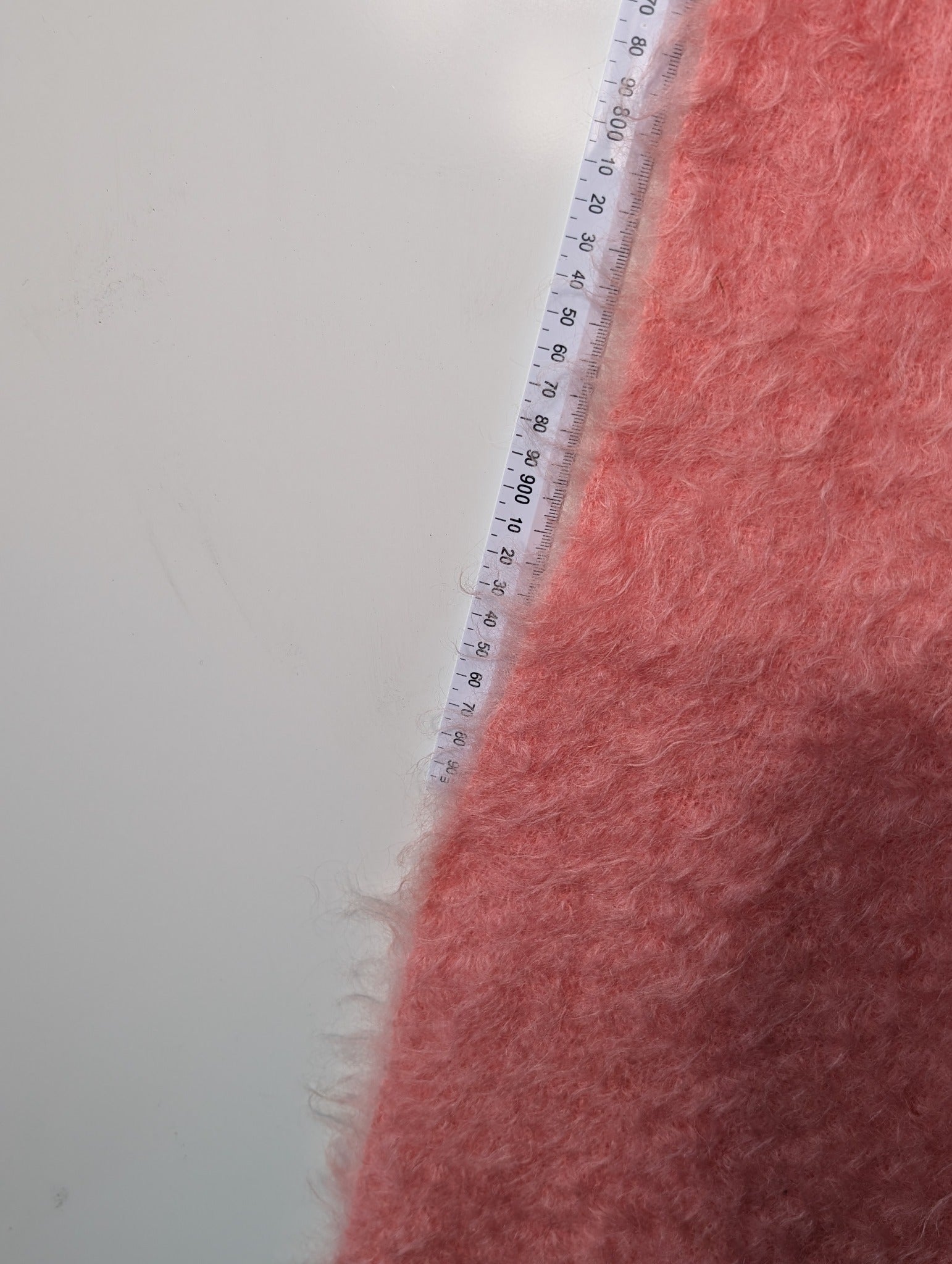 Mohair Blend Scarf Dusty Pink One Size - Image 6