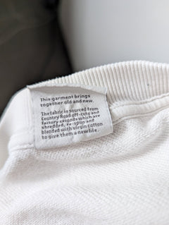 Country Road Women's Sweatshirt White Side Zip Detail - Image 4