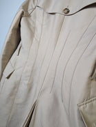 Loverich Collarless Blazer Beige Gold Button Detail Size 11 - Image 12