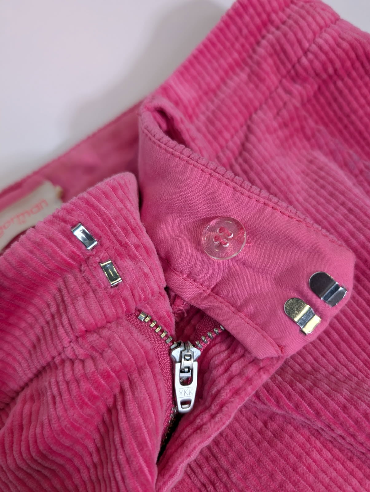 Gorman Pink Corduroy Pants - Women's Size 10 - Image 3