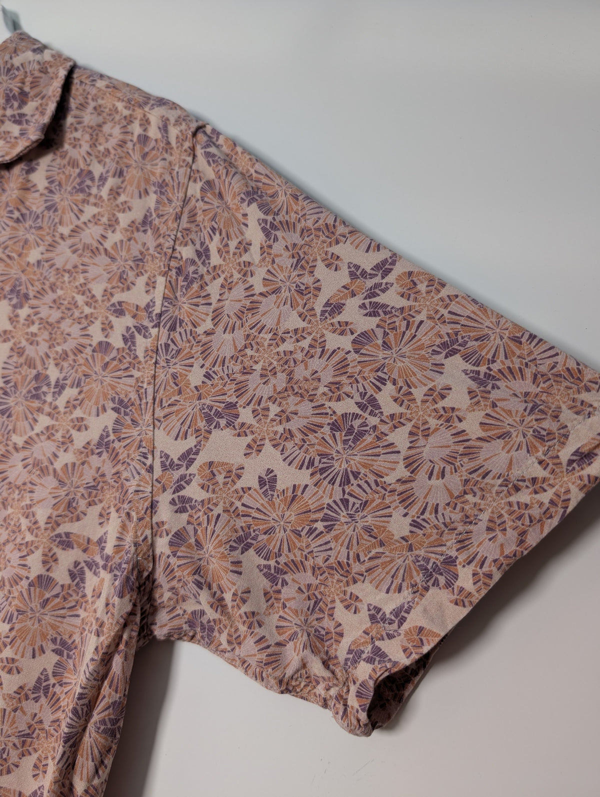 Rusty Men's Floral Short Sleeve Button-Up Shirt Multicolour Size M - Image 3