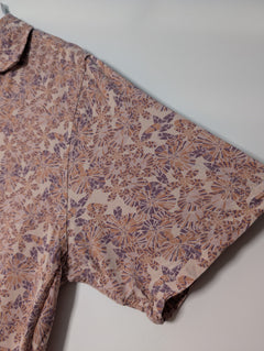 Rusty Men's Floral Short Sleeve Button-Up Shirt Multicolour Size M - Image 3