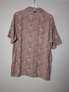 Rusty Men's Floral Short Sleeve Button-Up Shirt Multicolour Size M - Image 4