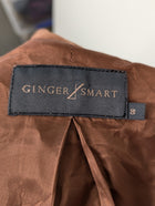 Ginger & Smart Sleeveless Collared Jumpsuit Brown Women's Size 8 - Image 7