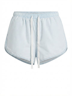 Assembly Label Striped Drawstring Shorts Women's Size 8 - Image 1