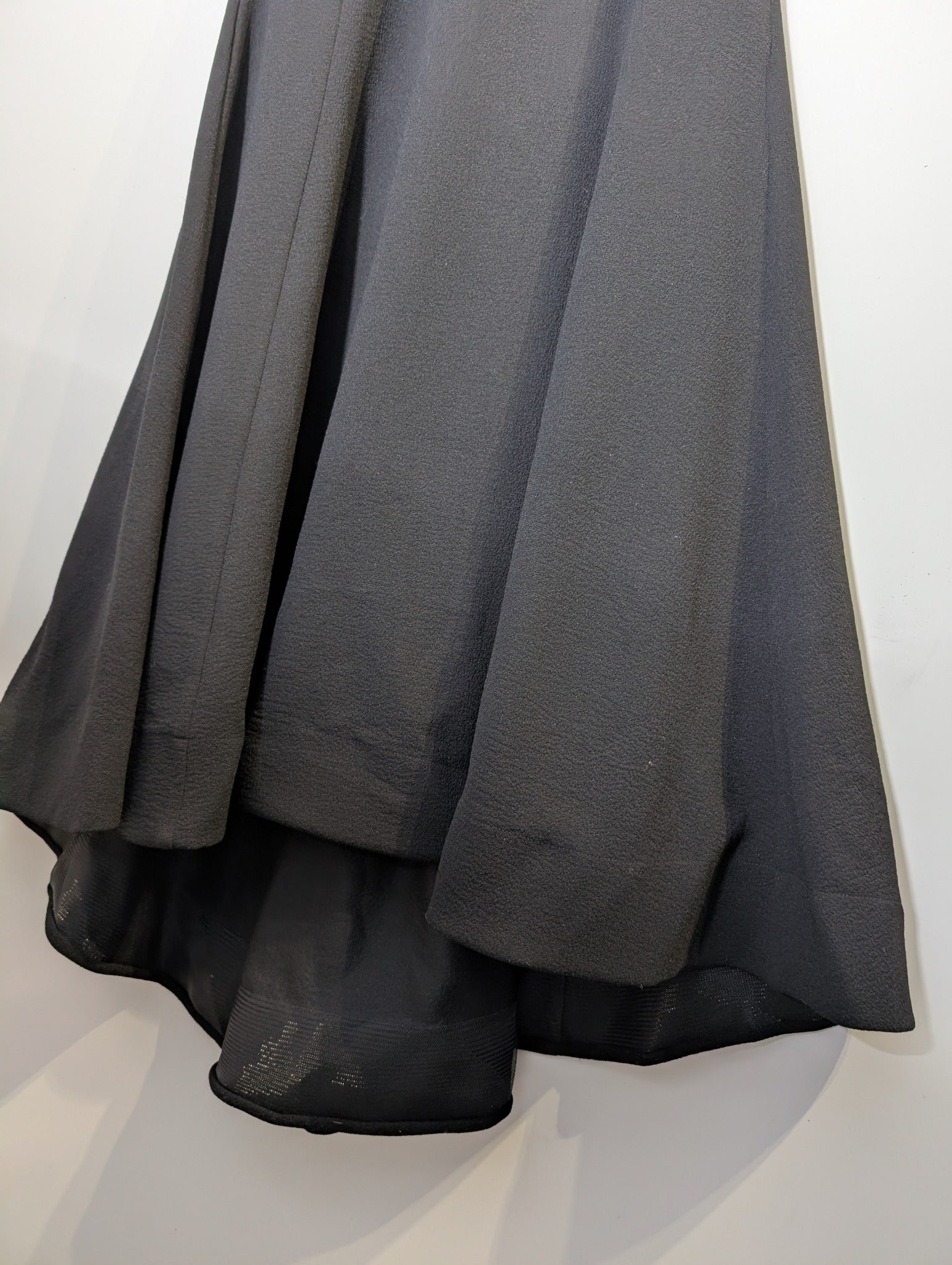 Rebecca Vallance Mermaid Maxi Skirt Black AU 8 - Image 2