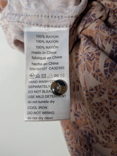 Rusty Men's Floral Short Sleeve Button-Up Shirt Multicolour Size M - Image 8