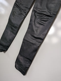 Saba Leather Trousers Black Women's Size 6 - Image 2