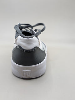 DC Shoes Kalis Vulc Youth Skate Sneakers Grey White US 5 - Image 2