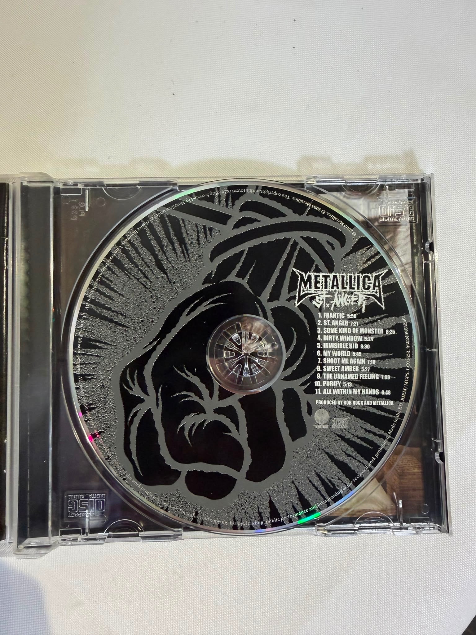 Vertigo Metallica St. Anger Audio CD - Image 2