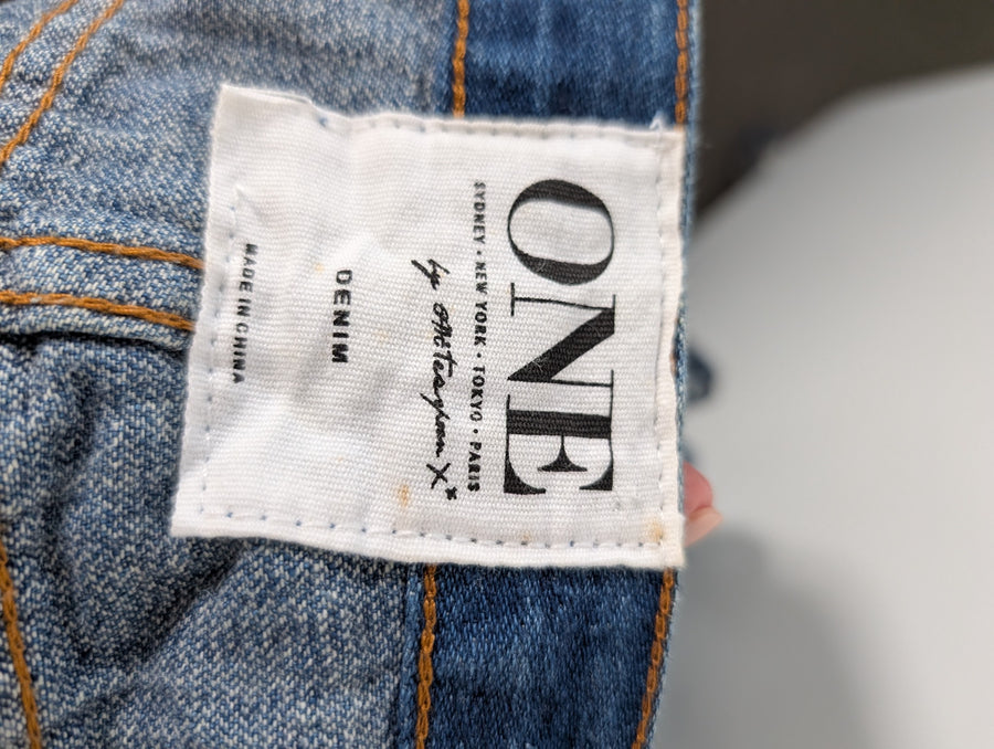 One Teaspoon Bandits Denim Shorts Blue Size 26 - Image 6