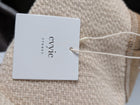 Evyie Textured Open Front Vest With Tie Waist Beige Size L - Image 7