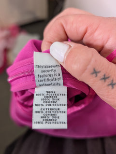 Diane von Furstenberg Ruffle Shift Dress Hot Pink Size 8 - Image 8