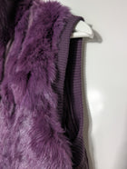 Florit's Faux Fur Puffer Vest Purple Size 50 - Image 4