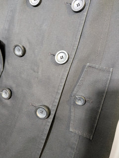 Country Road Double-Breasted Trench Coat Black Size S - Image 2