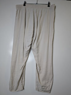 Witchery Linen Blend Drawstring Jogger Pants Beige Women's Size 12 - Image 6