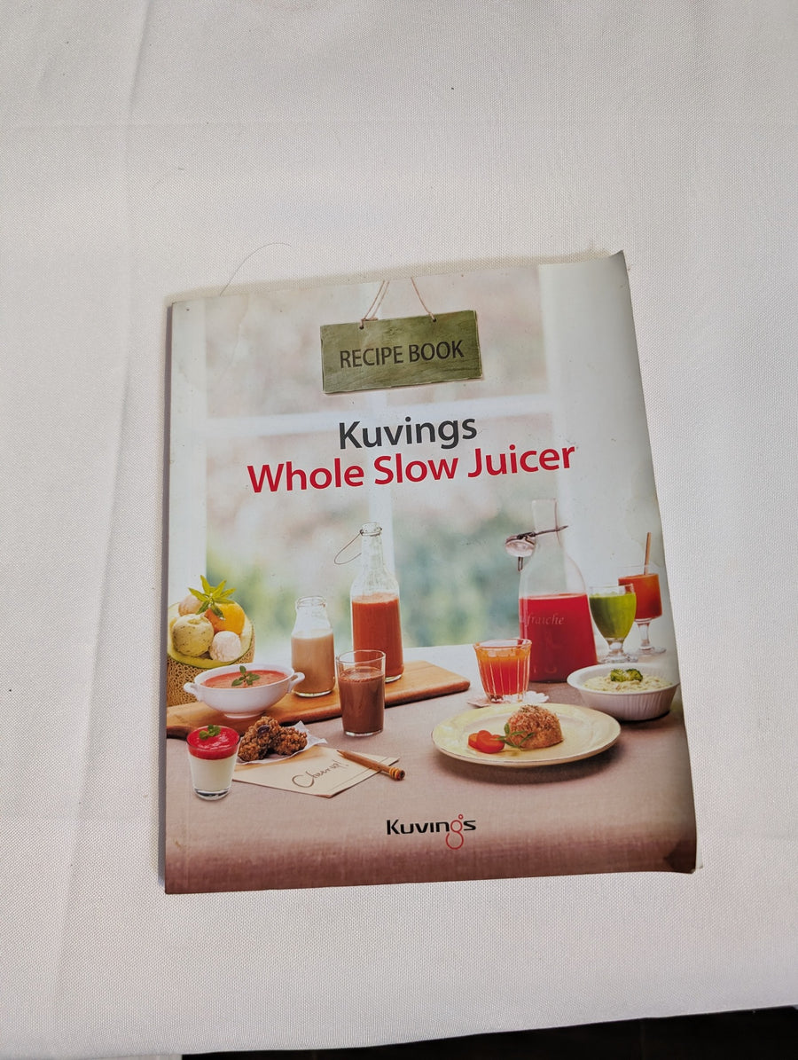 Kuvings Whole Slow Juicer Recipe Book Official Cookbook - Image 2