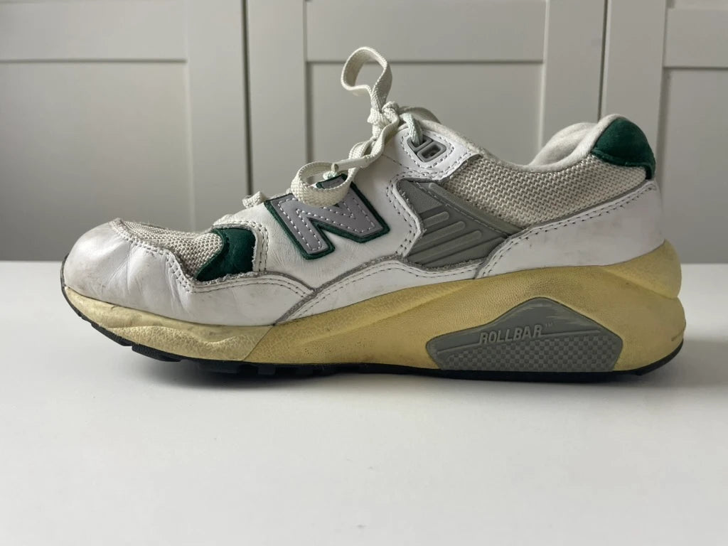 New Balance 580 Sneakers White Green Grey ROLLBAR Men's Shoes - Image 3