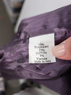 Florit's Faux Fur Puffer Vest Purple Size 50 - Image 7
