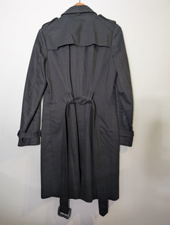 Country Road Double-Breasted Trench Coat Black Size S - Image 4