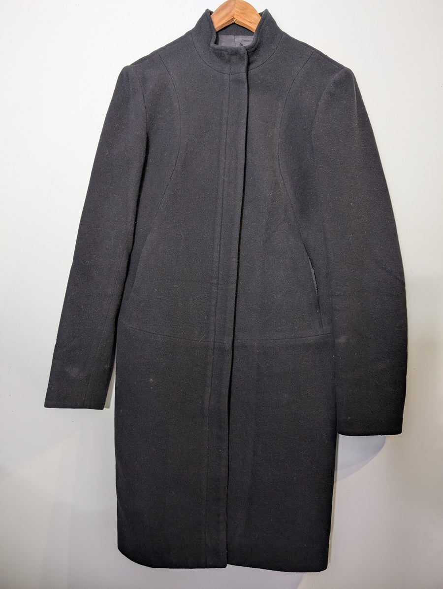 Country Road Double-Breasted Trench Coat Black Size S - Image 7