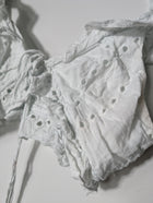 Harper & Me Eyelet Lace Ruffle Crop Top White Size 10 - Image 2