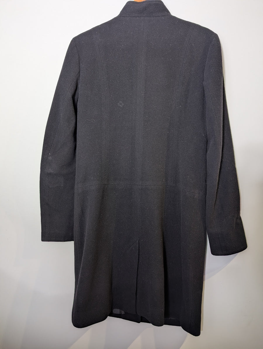 Country Road Double-Breasted Trench Coat Black Size S - Image 9