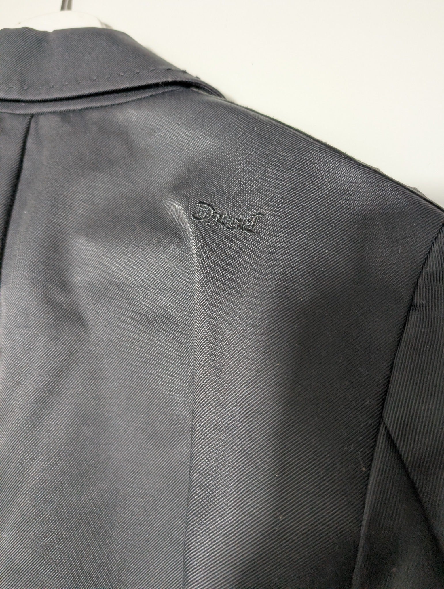 Diesel Studded Shoulder Blazer Black - Image 7