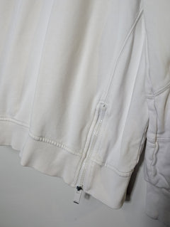 Country Road Women's Sweatshirt White Side Zip Detail - Image 7