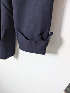 Anthea Crawford Wool Double-Breasted Blazer Navy Blue Women's AU 14 - Image 2