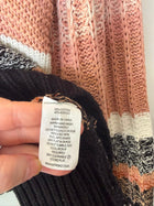 Piper Striped Balloon Sleeve Sweater Pink Multi Size M - Image 5
