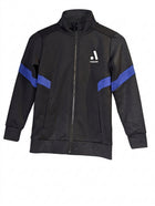 A-Leagues Official Track Jacket - Black & Blue Full Zip - Image 1