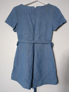 Kookai Denim V-Neck Playsuit Blue Size 36 - Image 5