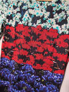 Mary Katrantzou Floral Print Silk Jersey Sheath Dress Size S - Image 2
