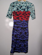 Mary Katrantzou Floral Print Silk Jersey Sheath Dress Size S - Image 3