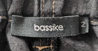 Bassike Women's Linen Shorts Dark Grey Size 2 - Image 5