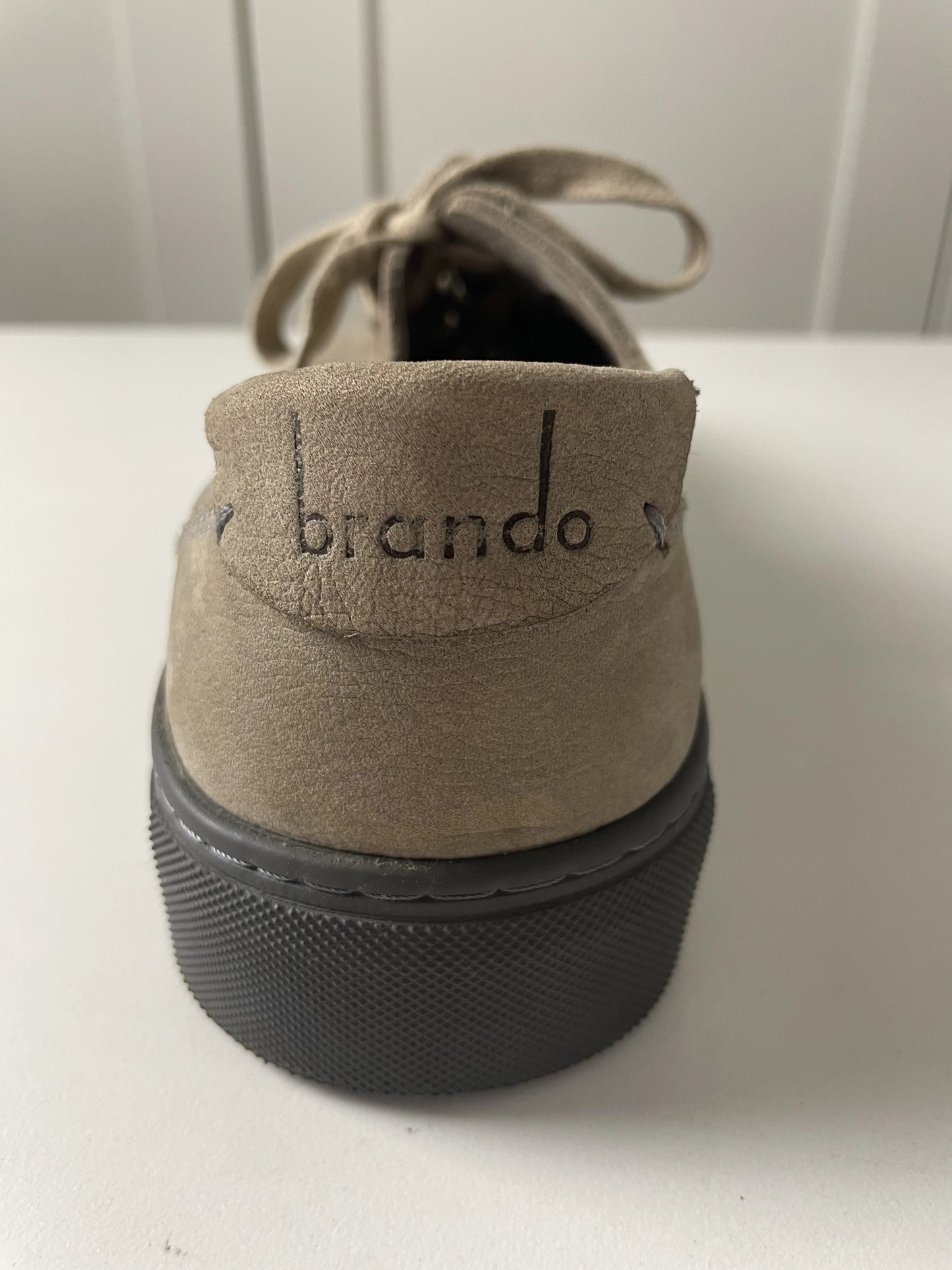 Brando Beige Suede Sneakers - Image 4