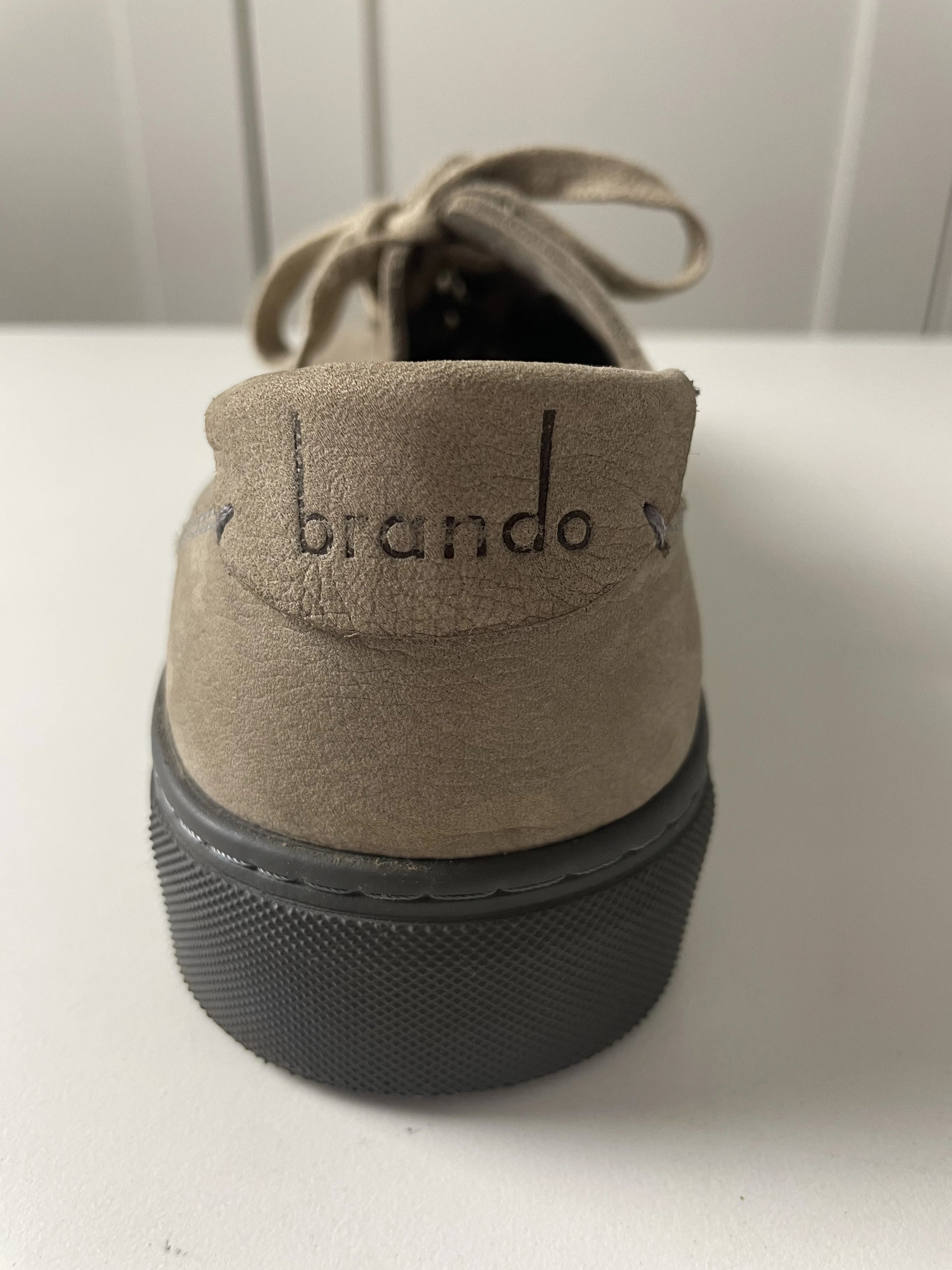 Brando Beige Suede Sneakers - Image 4