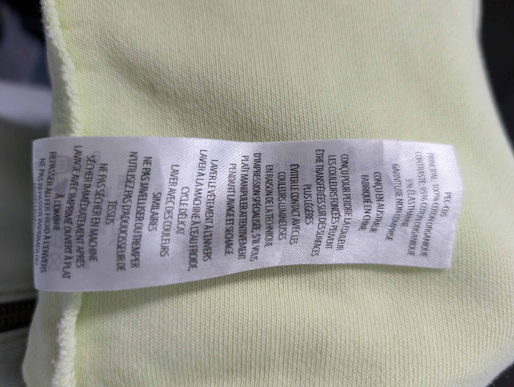 P.E Nation The Original Sport Sweatshirt Light Green Size M - Image 8